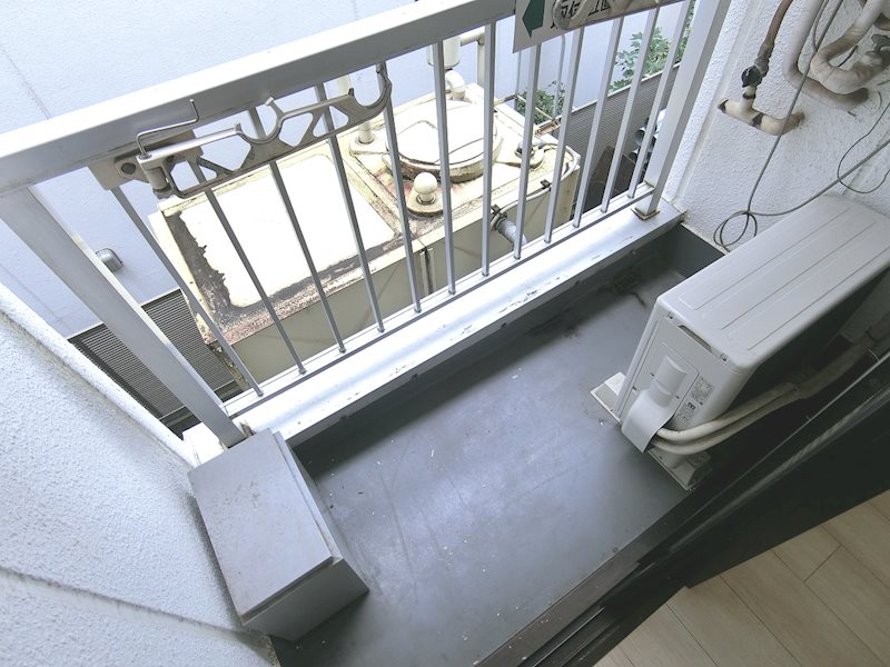 松村マンション(当社管理物件） ベランダ
