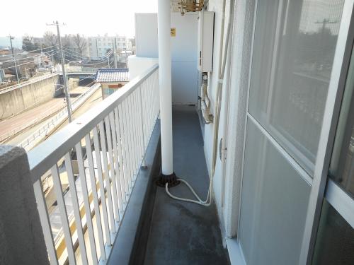 タウンコート本宿　当社管理物件  ベランダ