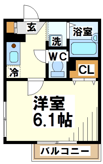 アイビス西調布    間取り