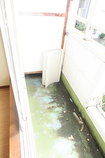 アゼル白糸台 ベランダ