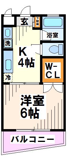 ポナール日新 　当社管理物件 間取り