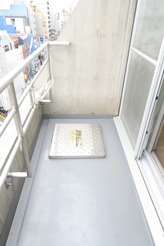 大竹ビル5     ベランダ