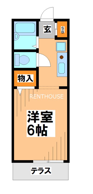 フルール武蔵野 間取り