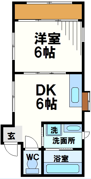 清涼館  間取り