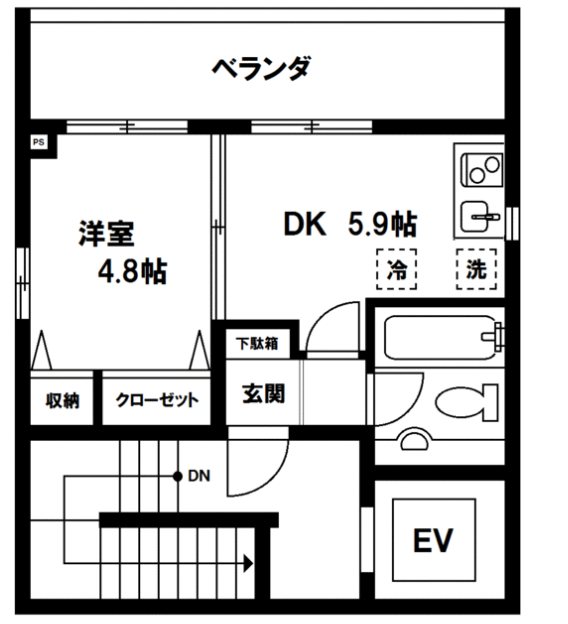 TKヴィレッジ  間取り