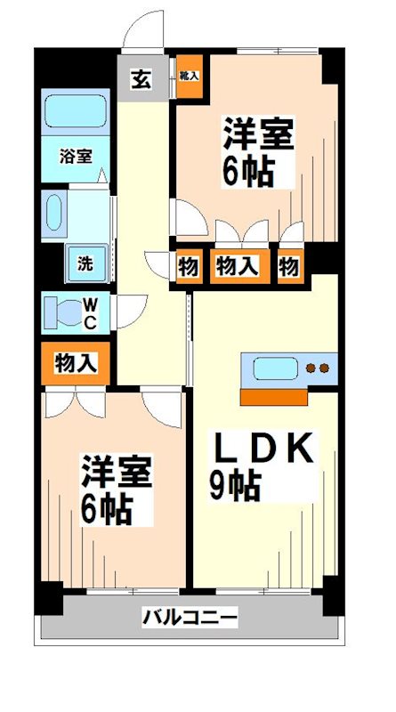 メゾンドール内海 間取り