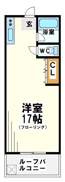 ハラシマハイツ   間取り