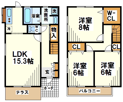 ブランフォード   間取り