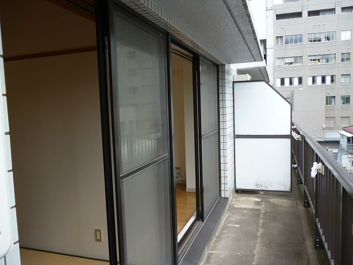 三ツ木駅前ビル  ベランダ