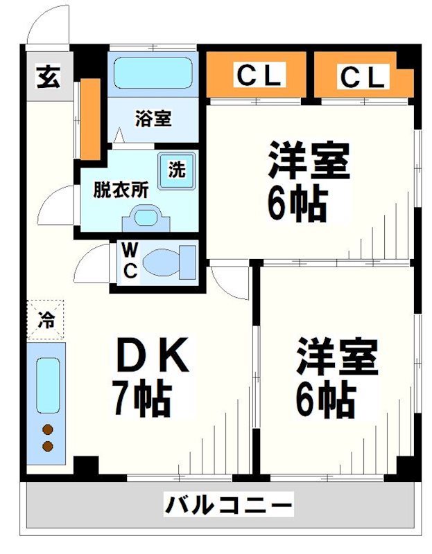 サンレルム  間取り