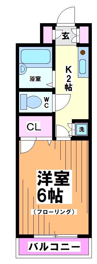 東京都世田谷区経堂４丁目 間取り
