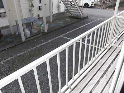 コーポホワイトA  ベランダ