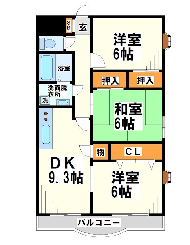 ヴィラアライ7  間取り