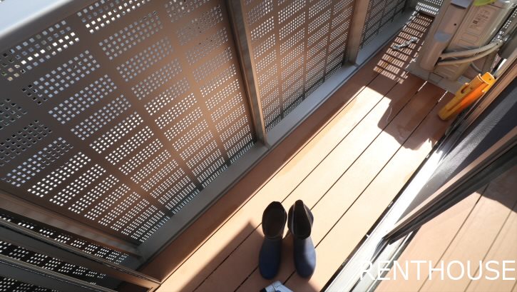 グリシーヌ  ベランダ