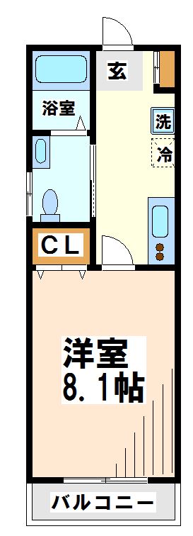 新大成コーポ  間取り