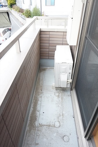 新大成コーポ  ベランダ