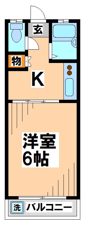 ハイツローズマロー   間取り