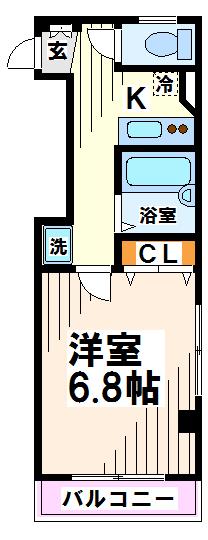 プリエ武蔵野     間取り