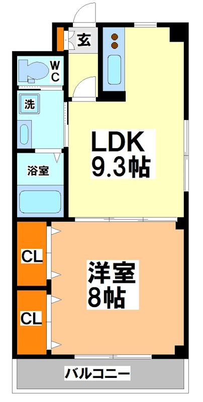 西荻ユニティー 間取り