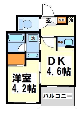 ガーラ・アヴェニュー調布 間取り