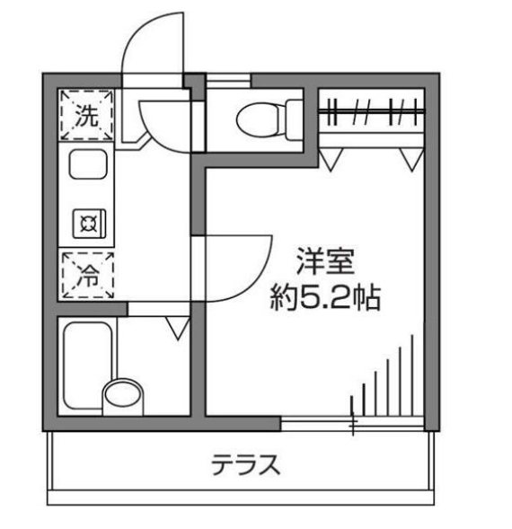 ラルゴ白糸台    間取り