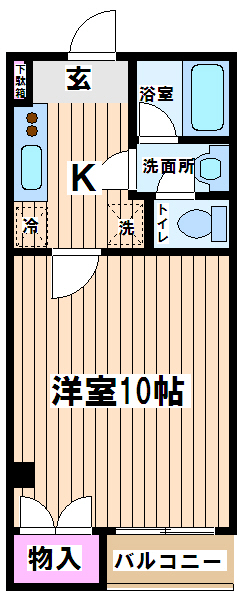 サクラパレス  間取り