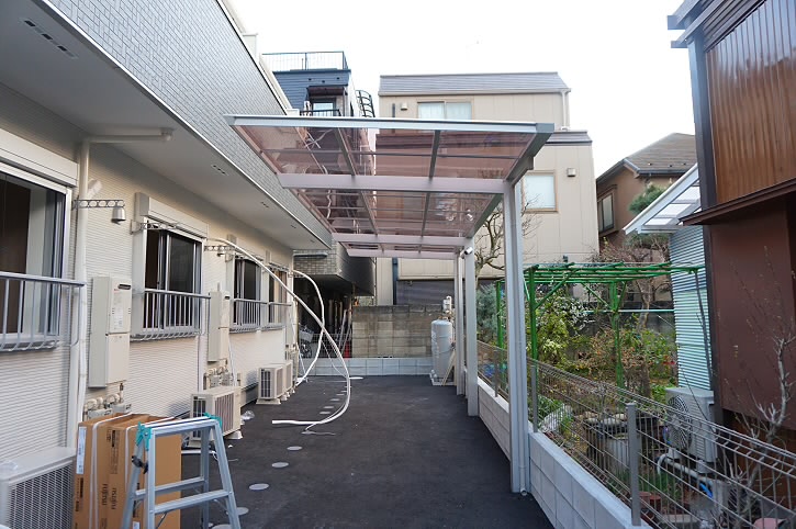 リエート調布  ベランダ