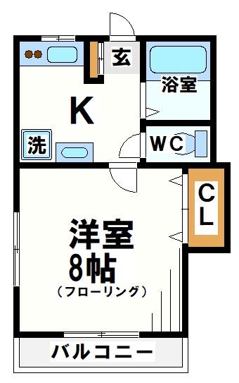 カーム善元  間取り