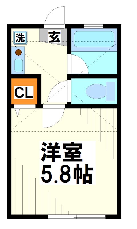 リヴィエール調布  間取り
