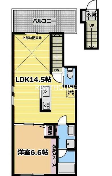 ブリリアントジェイオーワン     間取り