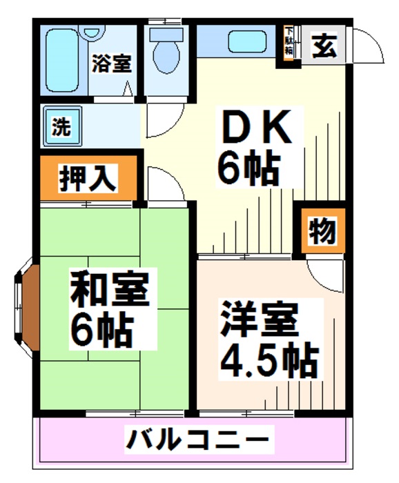 メゾン寿香  間取り
