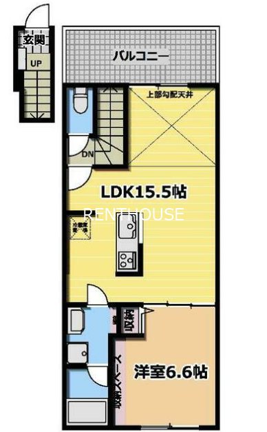 ブリリアントジェイオーワン     間取り