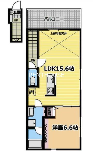 ブリリアントジェイオーワン     間取り