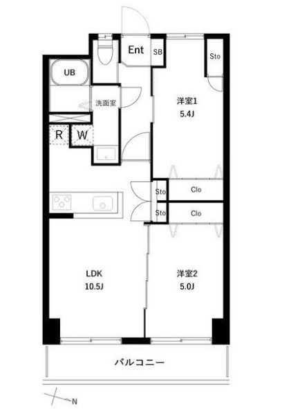PARK　MODERN　つつじヶ丘 間取り