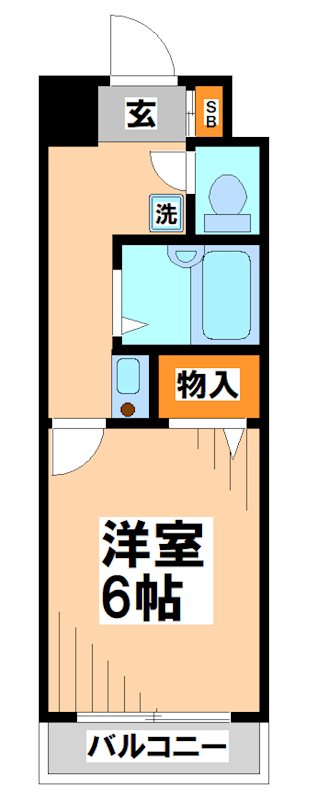 クレセントトミザワ 間取り