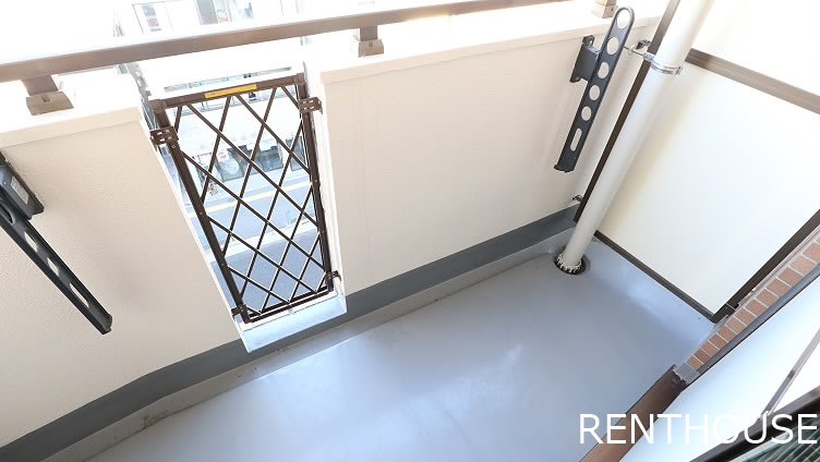 クレセントトミザワ ベランダ