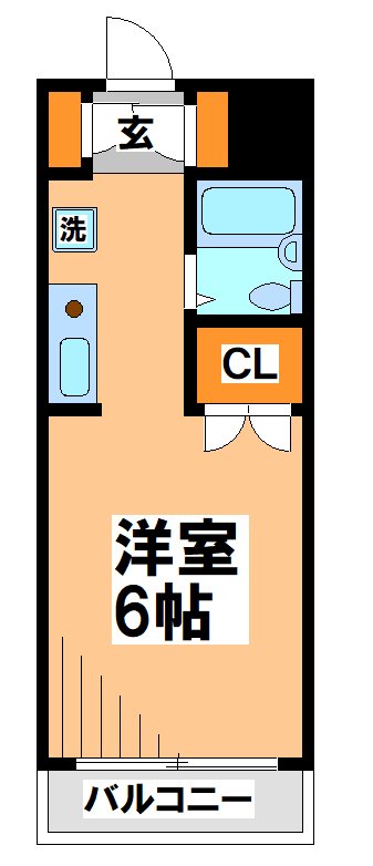 カーサ白糸台   間取り