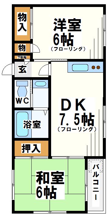 エクセル恒洋  間取り