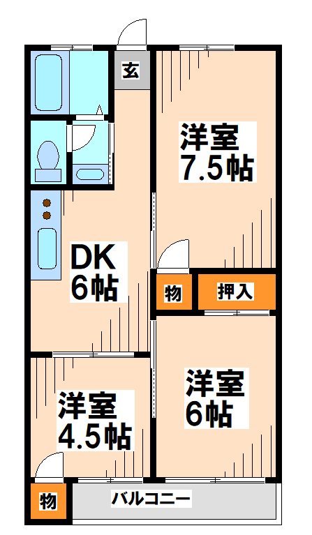 グレートキシ  間取り