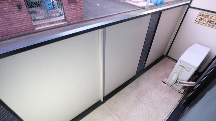 セジュール菊野台 ベランダ