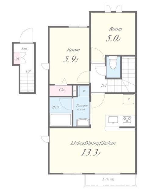 メイプル  間取り