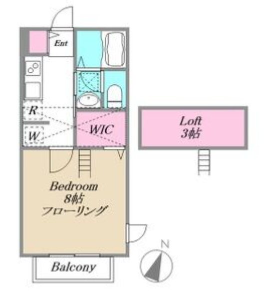 リアン・ドゥ(Lien・Deux)  間取り