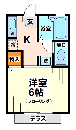 コーポトミーⅤ 間取り