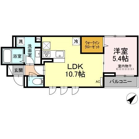 エクセリア調布  間取り