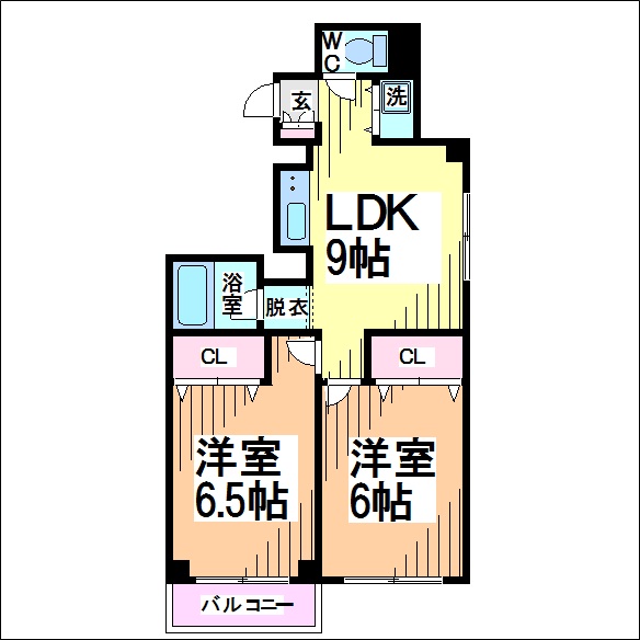 ル・レーヴ久我山 間取り