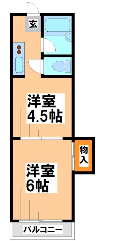 アイフォート国領  間取り