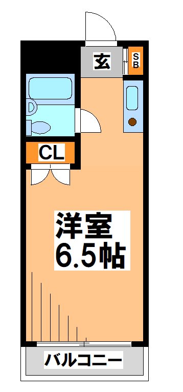 コンフォート調布  間取り