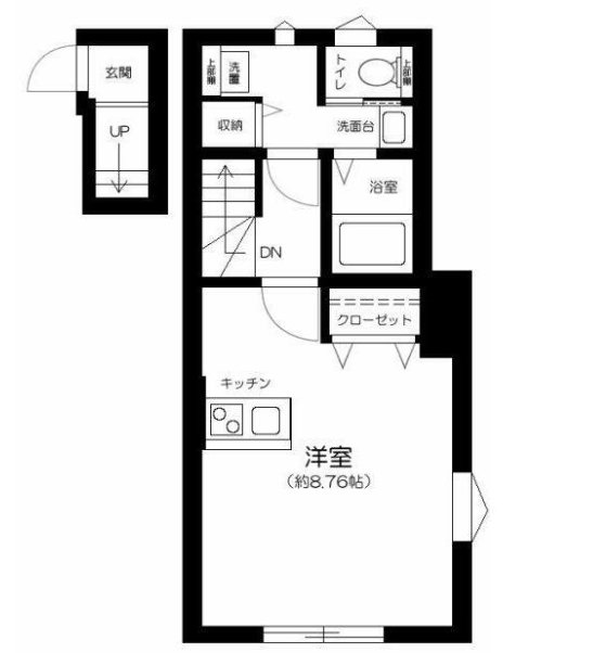 サザンロード飛田給 間取り