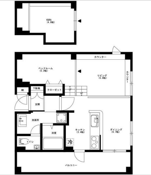 ルチアーノ   間取り