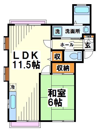 リコルディ白糸台 間取り